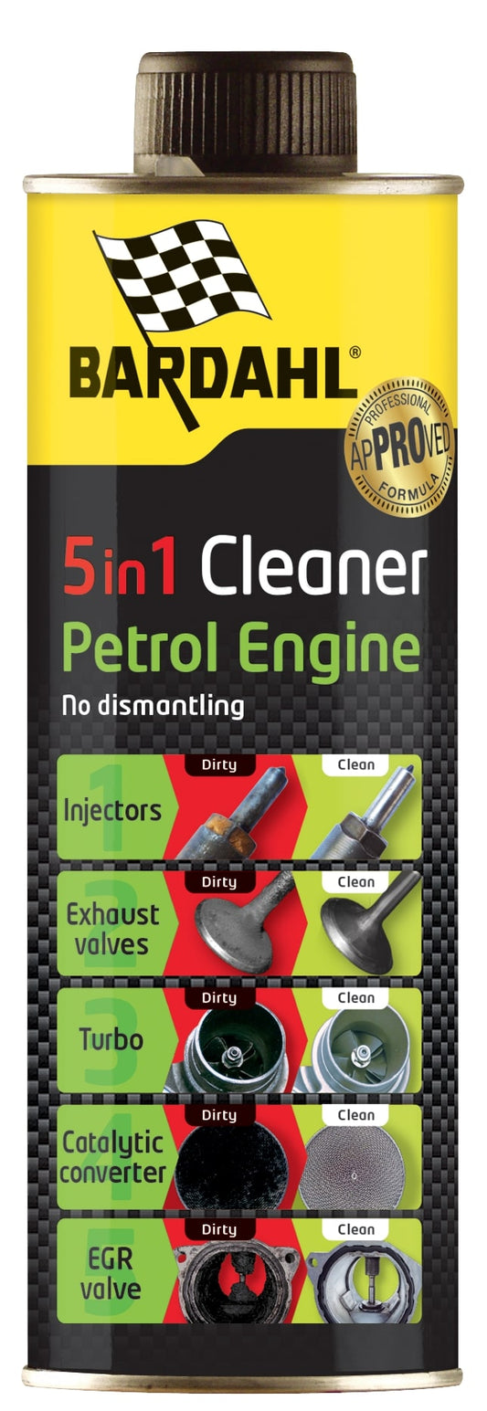 Bardahl Petrol 5 in 1 Cleaner Additive 500ml